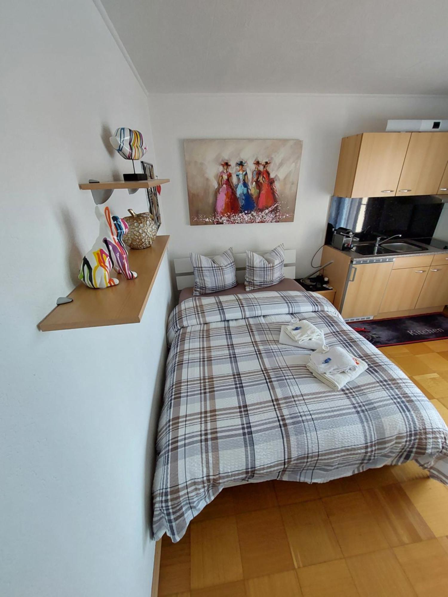 Joli Studio Avec Terrasse Et Vue Exclusivement Pour Non Fumeurs Belmont-sur-Lausanne Dış mekan fotoğraf