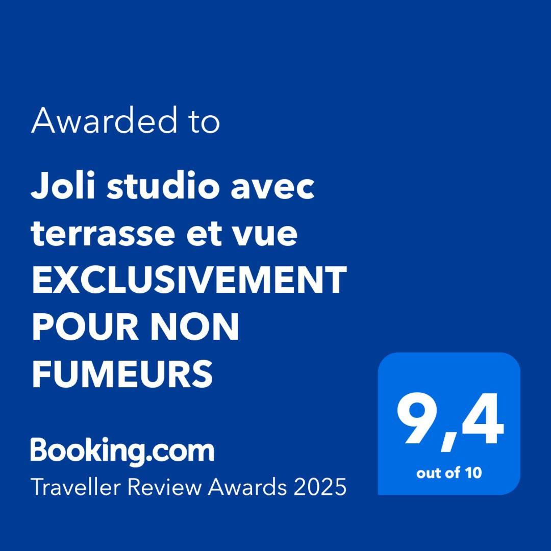 Joli Studio Avec Terrasse Et Vue Exclusivement Pour Non Fumeurs Belmont-sur-Lausanne Dış mekan fotoğraf